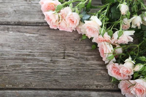 Boeket van roze rozen — Stockfoto