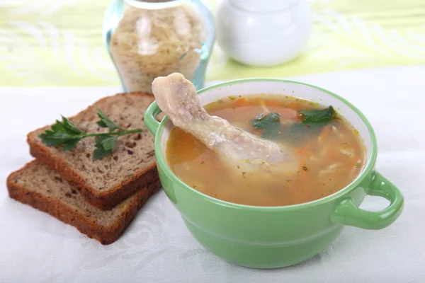 Chicken soup — Stock Photo, Image