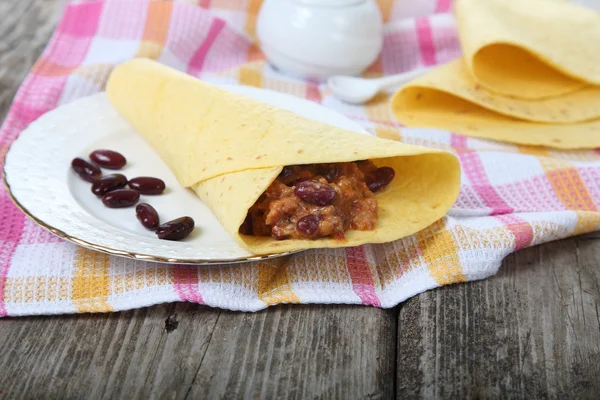 Mexican burrito — Stock Photo, Image