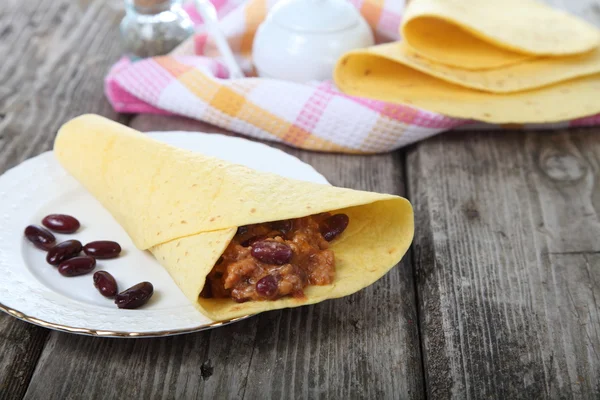 Mexican burrito — Stock Photo, Image