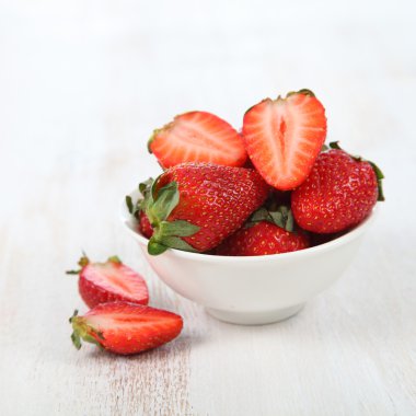 Ripe strawberries a