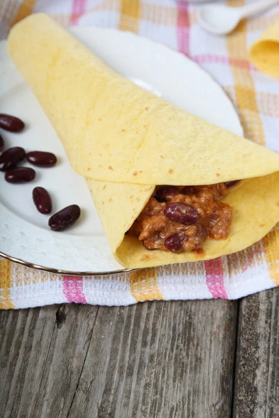 Mexican burrito — Stock Photo, Image
