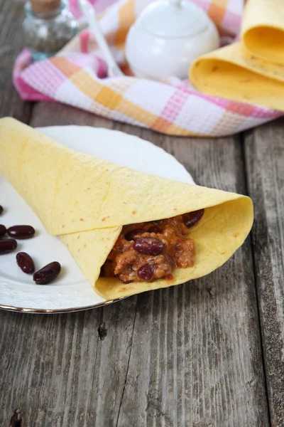 Mexican burrito — Stock Photo, Image