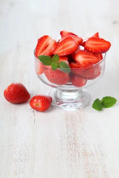 Fresas maduras — Foto de Stock