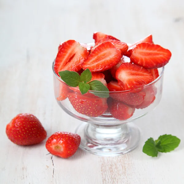 Fresas maduras — Foto de Stock