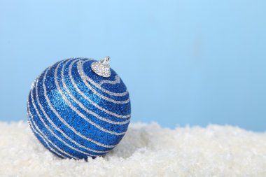 Karda Noel süslemeleri 