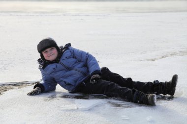 Çocuğun bir kış günü