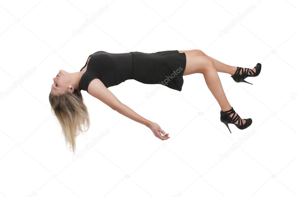 Beautiful Floating woman Stock Photo by ©robeo123 101302228