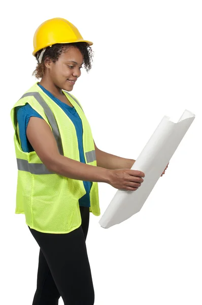 Female Construction Worker — Stock Photo, Image