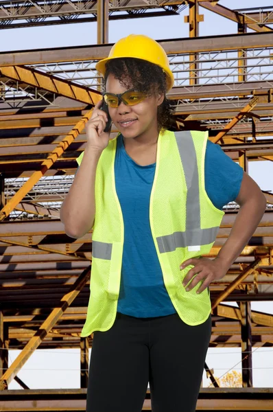 Female Construction Worker — Stock Photo, Image