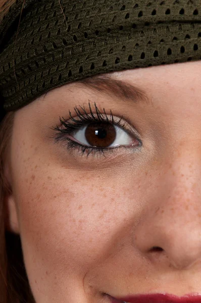 Beautiful Womans Eye — Stock Photo, Image