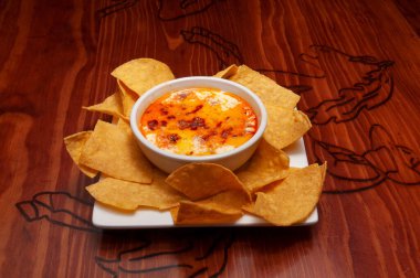 Otantik Tex Meksika mutfağı en çok Chori queso olarak bilinir.