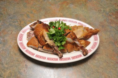 Ördek rostosu olarak bilinen lezzetli yemekler.