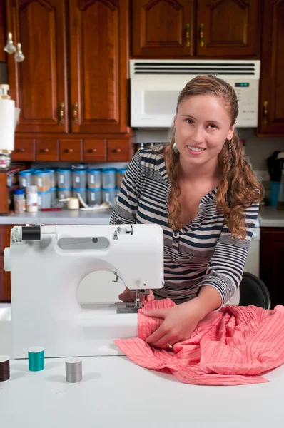 Woman Seamstress — Stock Photo, Image