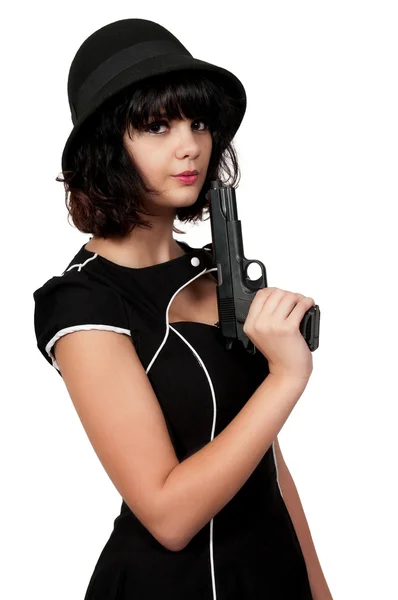 Woman Outlaw — Stock Photo, Image