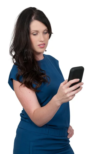 Woman Texting — Stock Photo, Image