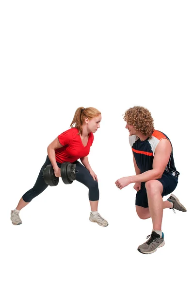 Personal trainer — Foto Stock