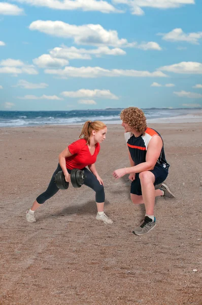 Persoonlijke trainer — Stockfoto