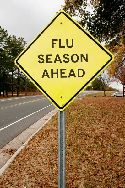 Temporada de gripe por delante — Foto de Stock