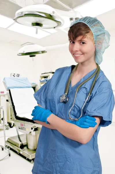 Beautiful Woman Surgeon — Stock Photo, Image