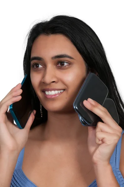 Woman on the Phone — Stock Photo, Image