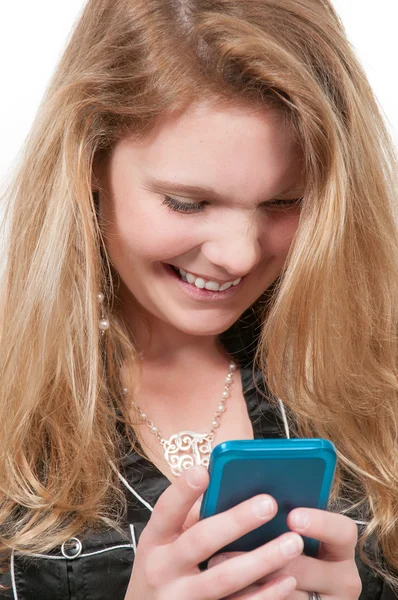 Woman Texting — Stock Photo, Image