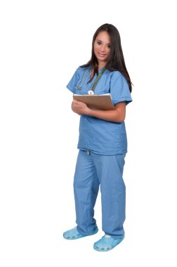 güzel bir kadın doktor