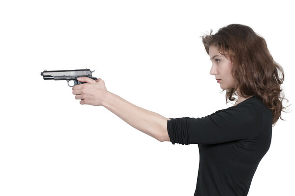 Woman with Gun