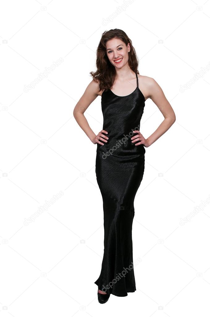 Beautiful Woman in a formal dress