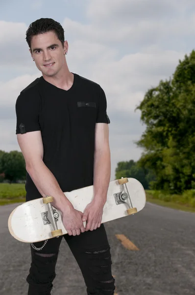 Man skateboarder — Stock Photo, Image