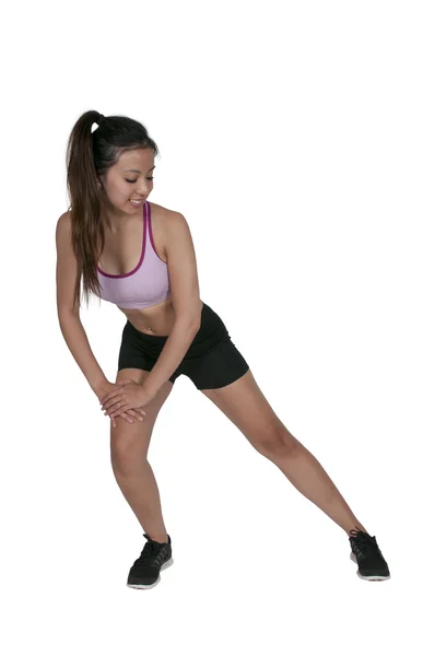 Mujer haciendo yoga —  Fotos de Stock