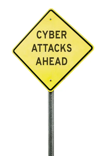 Cyber επιθέσεις μπροστά — Φωτογραφία Αρχείου