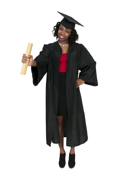 Beautiful young woman Graduate — Stock Photo, Image