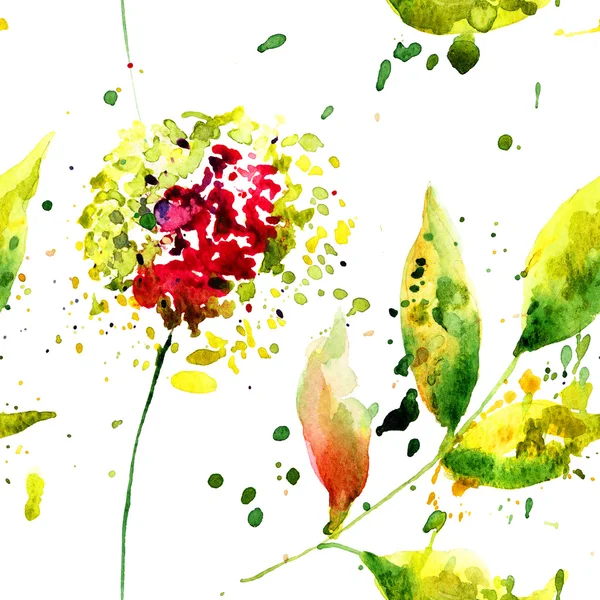 Stylized flowers illustration — Stock Photo, Image