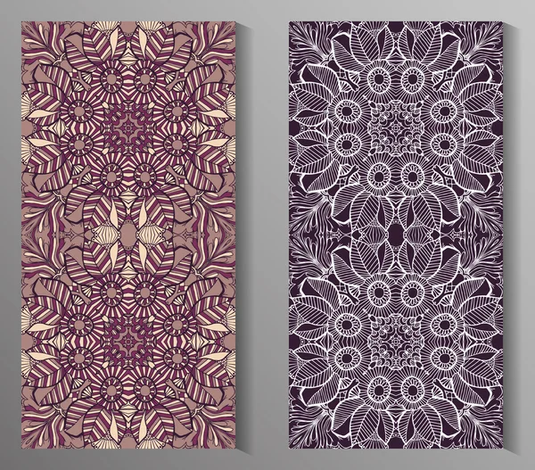 Handgezeichnete nahtlose abstrakte Muster — Stockvektor