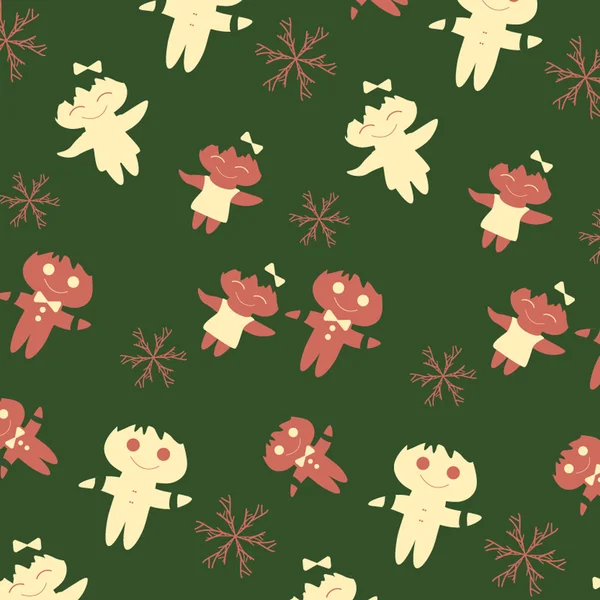 Christmas pattern background — Stock Vector