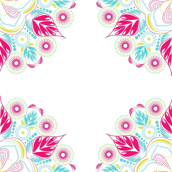 Abstract floral background — Stock Vector