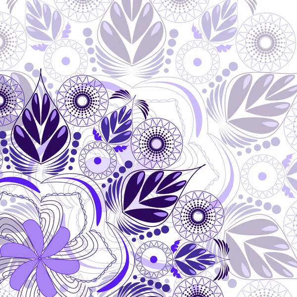 Fond en dentelle florale — Image vectorielle