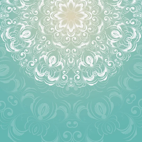 Floral lace background — Stock Vector