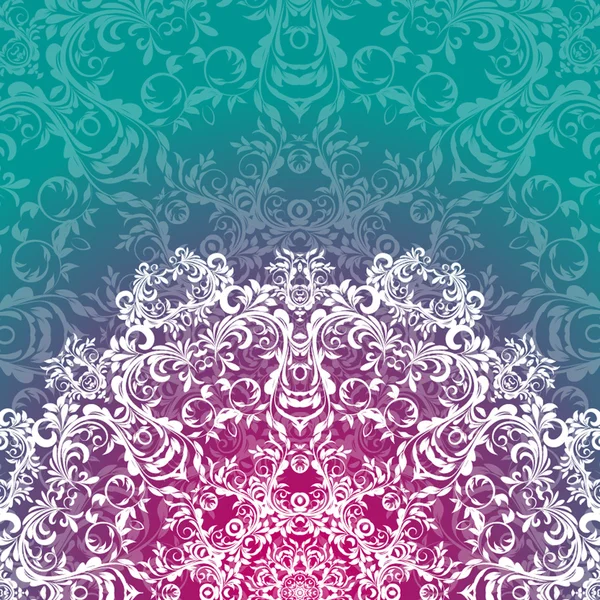 Rosettes décoratives motif — Image vectorielle