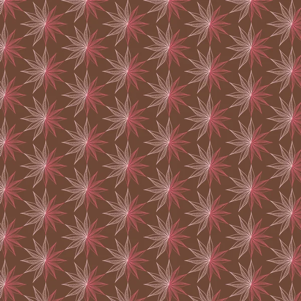 Fleur abstraite motif fond — Image vectorielle