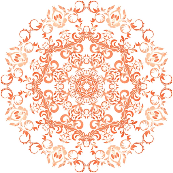 Patrón decorativo Rosetas — Archivo Imágenes Vectoriales