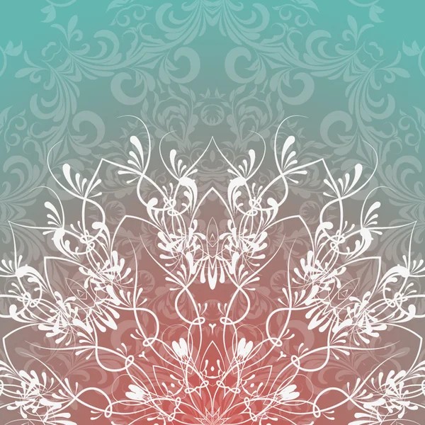 莲座丛的花纹 — 图库矢量图片