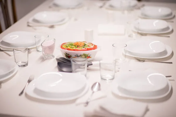 점심 식사를 위한 식탁 — 스톡 사진