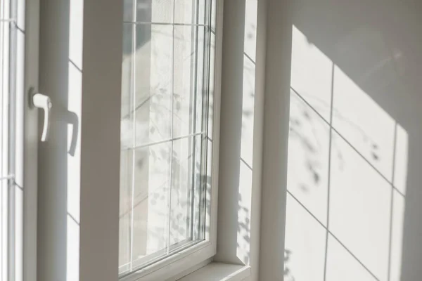 Escadas para pintar parede em casa, close-up — Fotografia de Stock