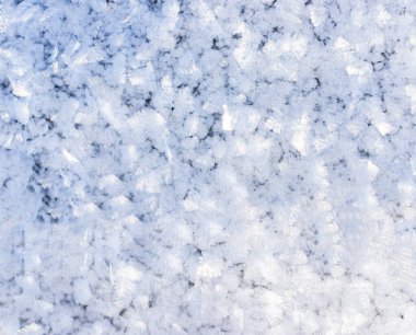 Buz gibi kar, güzel yüzey.