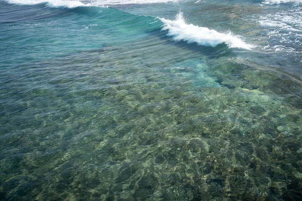 Морська вода красиві хвилі Стокове Зображення