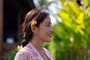 Taylandlı genç bir kadının portresi. Yüksek kalite fotoğraf