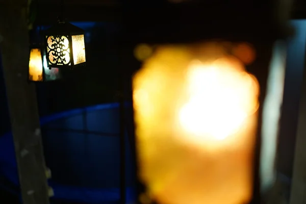 Ramadan Laterne Licht Lampe — Stockfoto