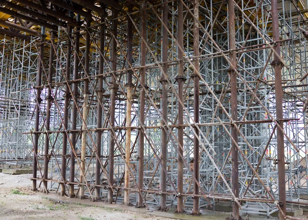Scaffolding as safety equipment — Stock Photo, Image